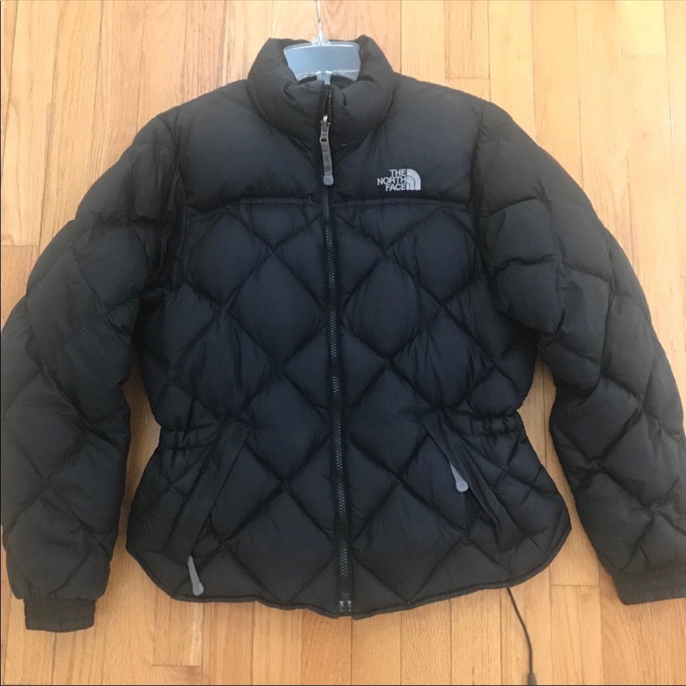 North Face puffy winter jacket - black
